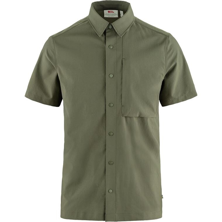 Fjällräven Mens High Coast Pack Shirt S/S (Grøn (LAUREL GREEN/625) X-small)