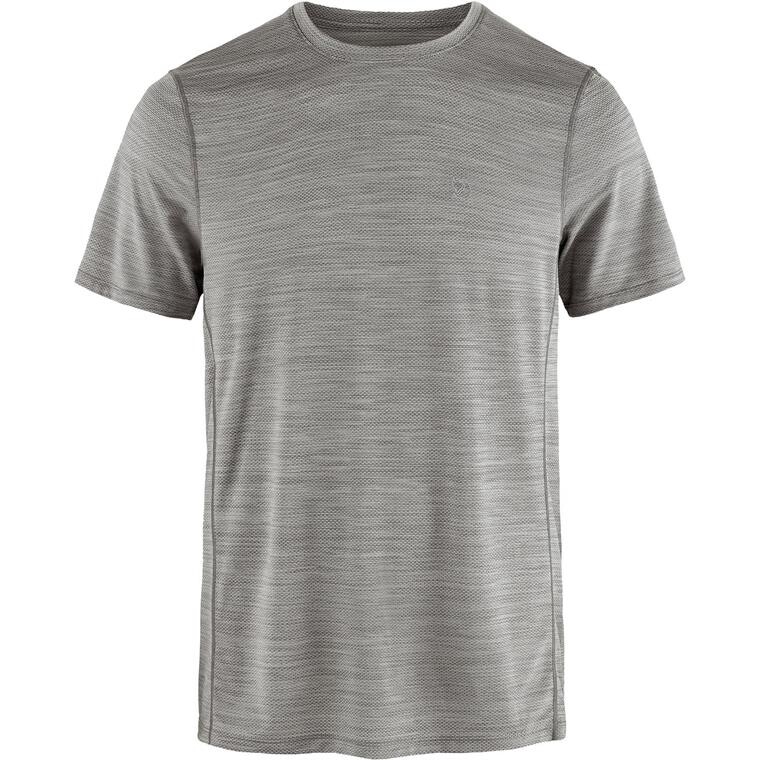 Fjällräven Mens Abisko Lite S/S (Grå (GREY-MELANGE/020-999) X-small)