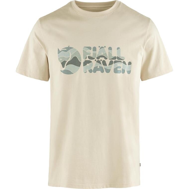 Fjällräven Mens Multicolor Logo T-shirt (Hvid (CHALK WHITE/113) X-small)