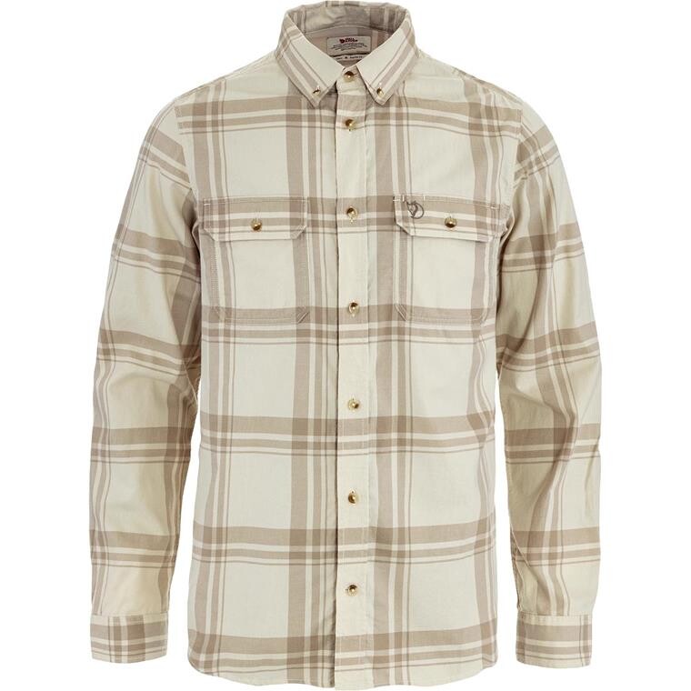 Fjällräven Mens Övik Lite Flannel Shirt (Blå (DARK NAVY-ULTRAMARINE/555-537) X-small)