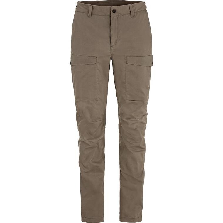 Fjällräven Womens Abisko Hybrid Trail Trousers (Brun (SUEDE BROWN/244) W32 lang)