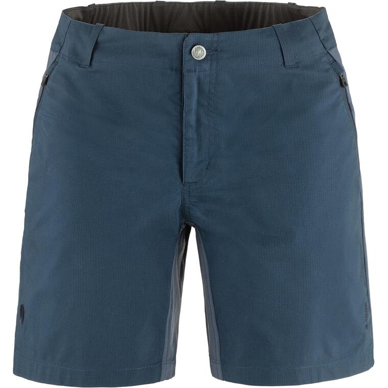 Fjällräven Womens Hoja Hybrid Shorts (Blå (NAVY/560) 34)