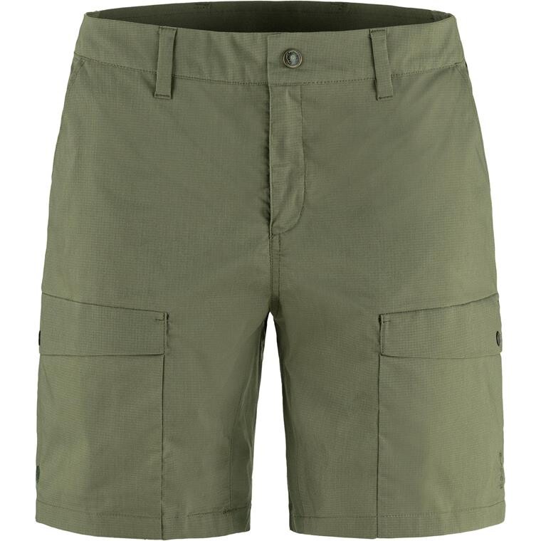 Fjällräven Womens Abisko Hybrid Trail Shorts (Grøn (LAUREL GREEN/625) 34)