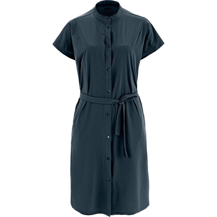 Fjällräven Womens Abisko Fjäll Dress (Blå (NAVY/560) XX-small)