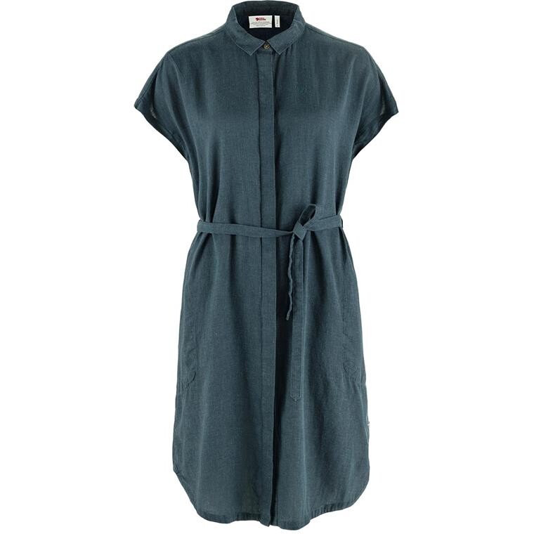 Fjällräven Womens Övik Hemp Dress (Blå (MOUNTAIN BLUE/570) XX-small)