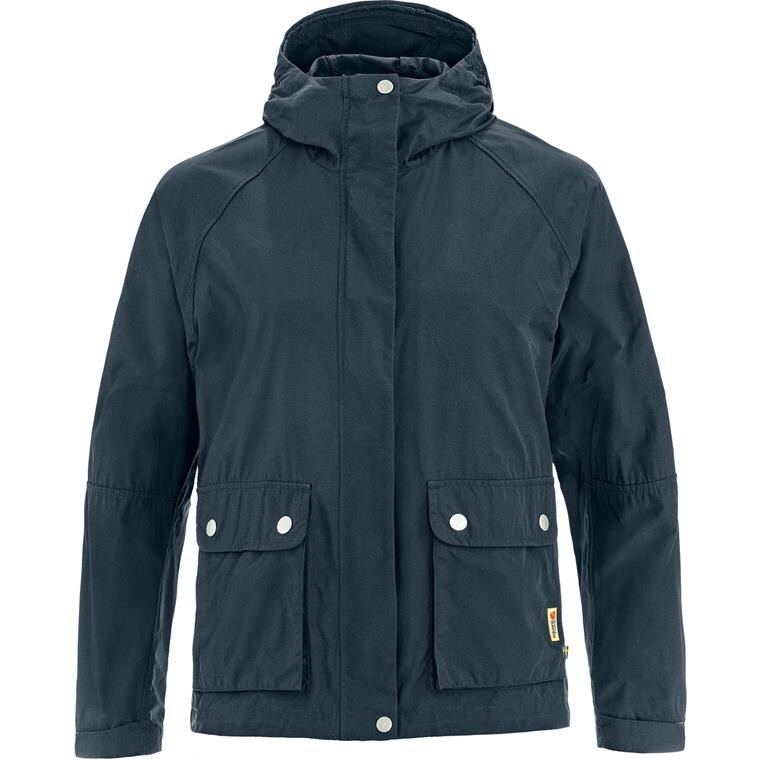 Fjällräven Womens Vardag Wind Jacket (Blå (NAVY/560) XX-small)