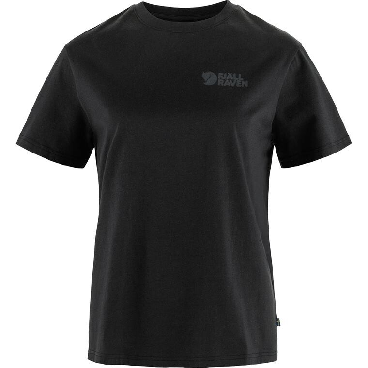 Fjällräven Womens Fjällräven Heavy Classic T-shirt (Sort (BLACK/550) X-small)