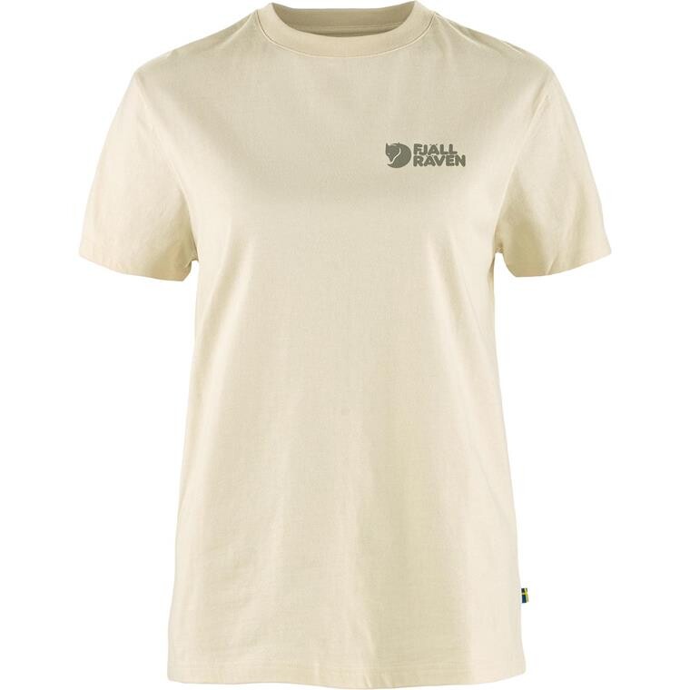Fjällräven Womens Fjällräven Heavy Classic T-shirt (Hvid (CHALK WHITE/113) XX-small)