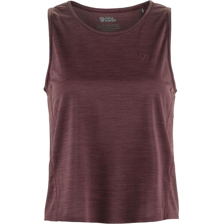 Fjällräven Womens Abisko Lite Tank (Rød (PORT/357) X-small)