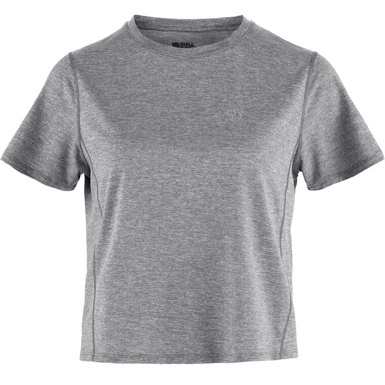 Fjällräven Womens Abisko Day Hike Short S/S (Grå (SHARK GREY/016) XX-small)