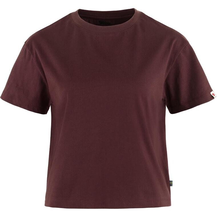 Fjällräven Womens Fjällräven Classic Short T-shirt (Rød (PORT/357) XX-small)