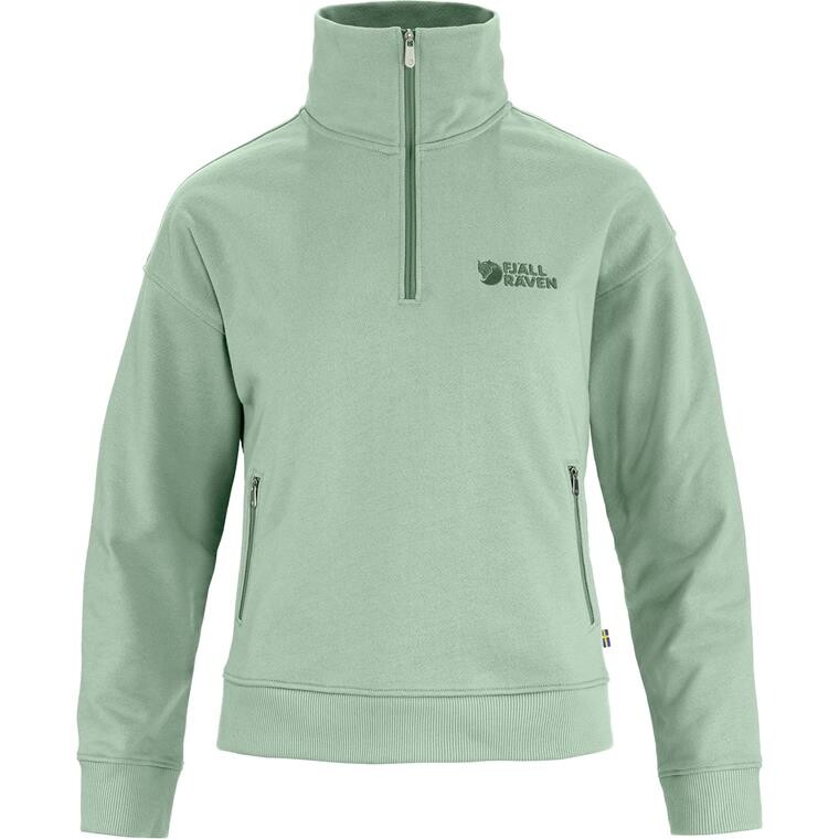 Fjällräven Womens Vardag Half Zip Sweater (Grøn (MISTY GREEN/674) XX-small)