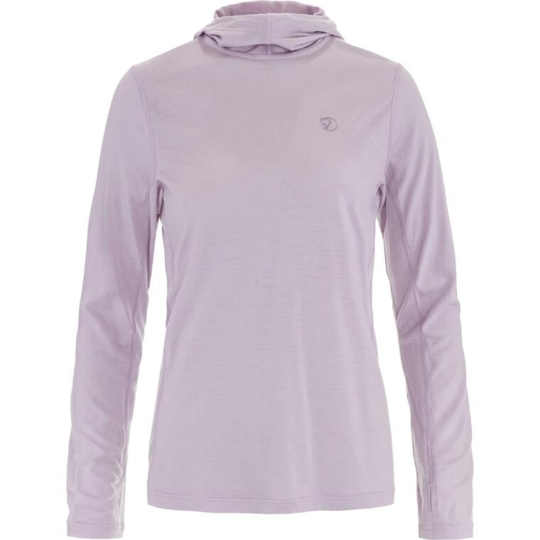Fjällräven Womens Abisko Wool Sun-hoodie (Lilla (LAVENDER MIST/452) XX-small)