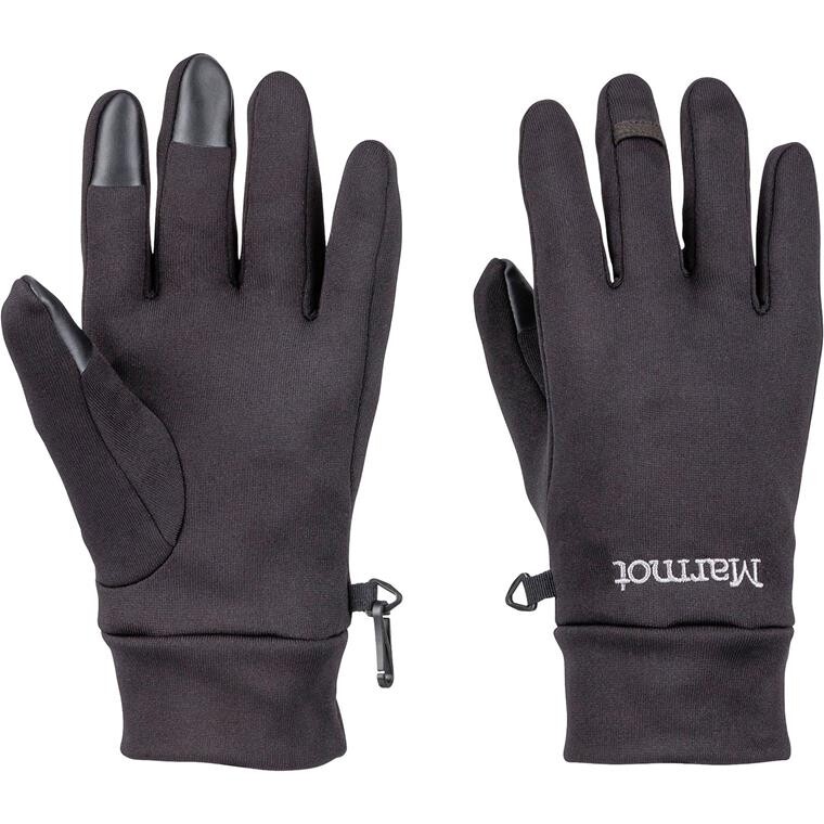 Marmot Power Strech Connect Glove (Sort (BLACK) Medium)