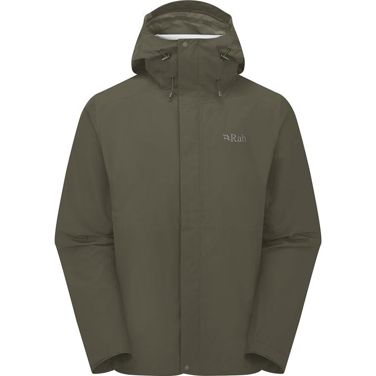 RAB Mens Downpour Jacket (Grøn (ARMY) Medium)