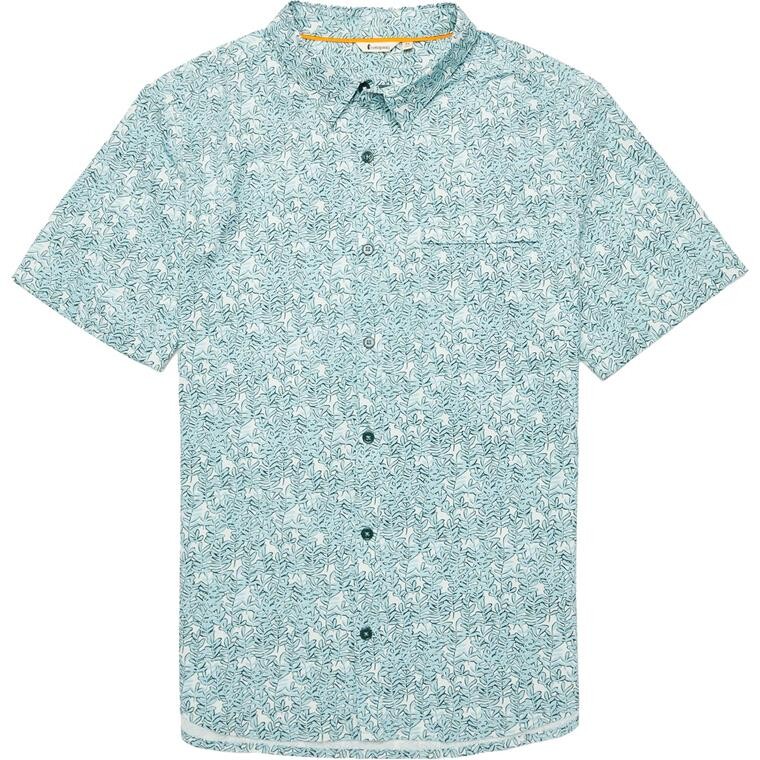 Cotopaxi Mens Cambio Button Up Shirt - Print (Blå (SEAWEED FOAM) Medium)