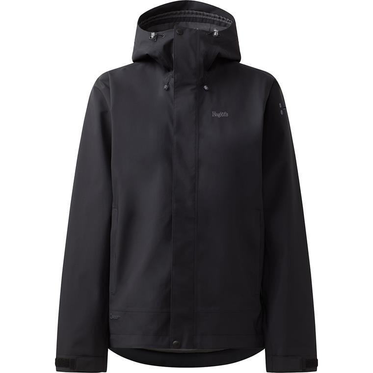 Haglöfs Womens Breeze Proof Jacket (Sort (TRUE BLACK) X-small)