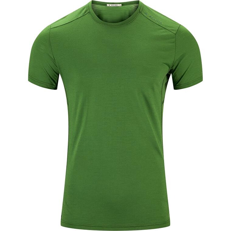 Aclima Mens LightWool 140 Trail Tee (Grøn (CACTUS) X-small)