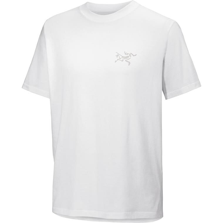 Arcteryx Mens Kragg SL Cotton S/S (Hvid (WHITE LIGHT) Small)