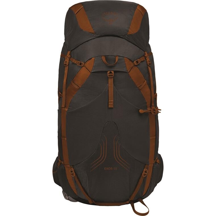 Osprey Mens Exos 58 (Grå (DARK CHARCOAL GREY) Small/medium)