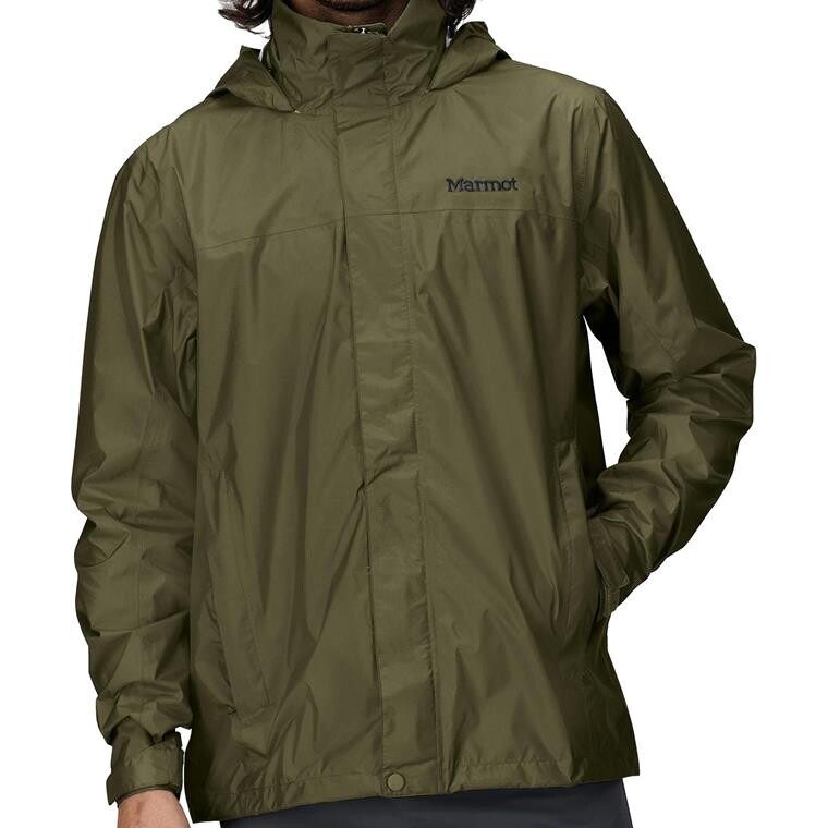 Marmot Mens Precip Eco Jacket (Grøn (NORI) Small)