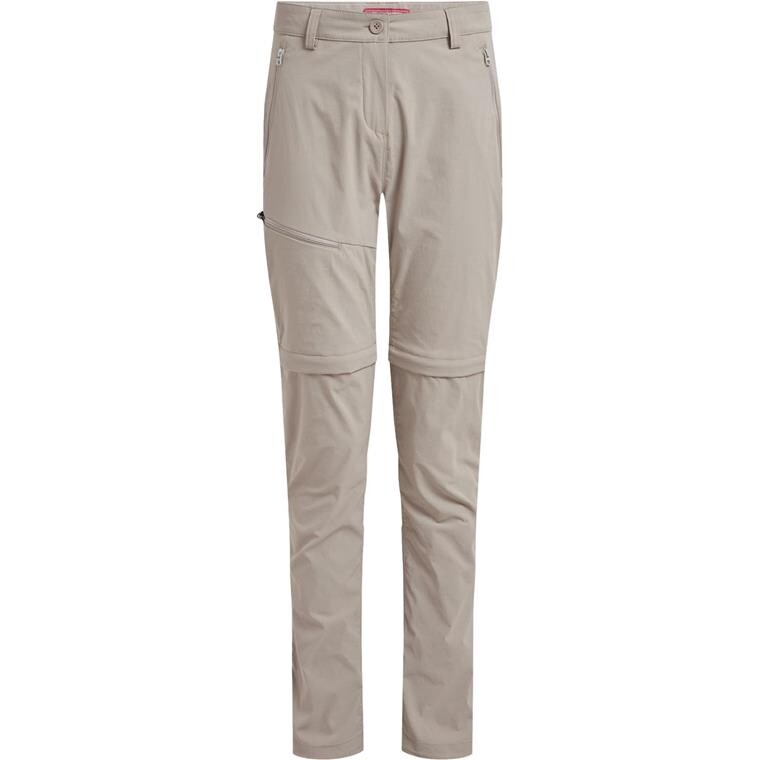 Craghoppers Womens Nosilife Pro Convertible Trouser III (Beige (SOFT MUSHROOM) 34 - kort)