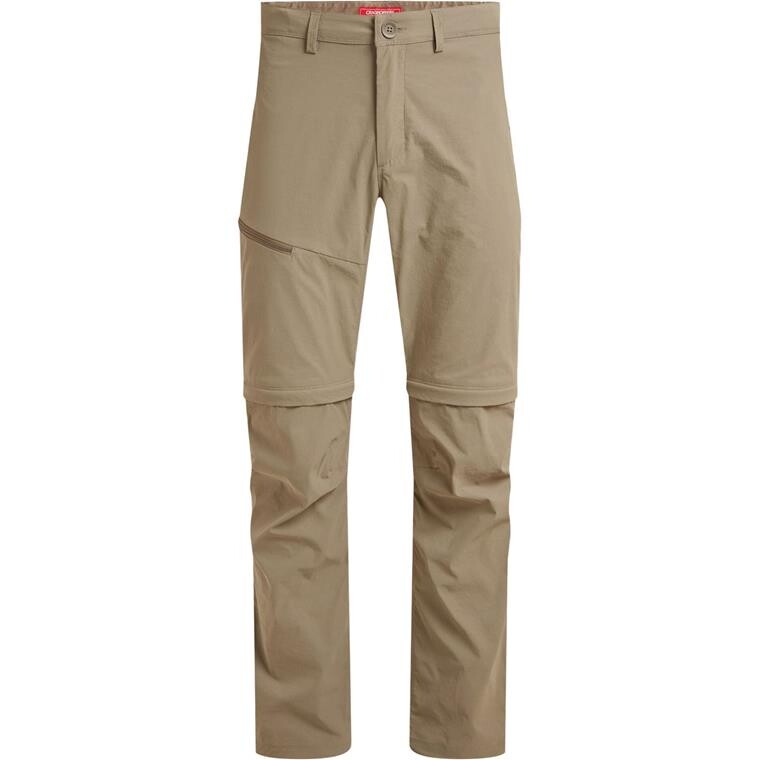 Craghoppers Mens Nosilife Pro Convertible Trouser III (Grå (PEBBLE) 52 - kort)