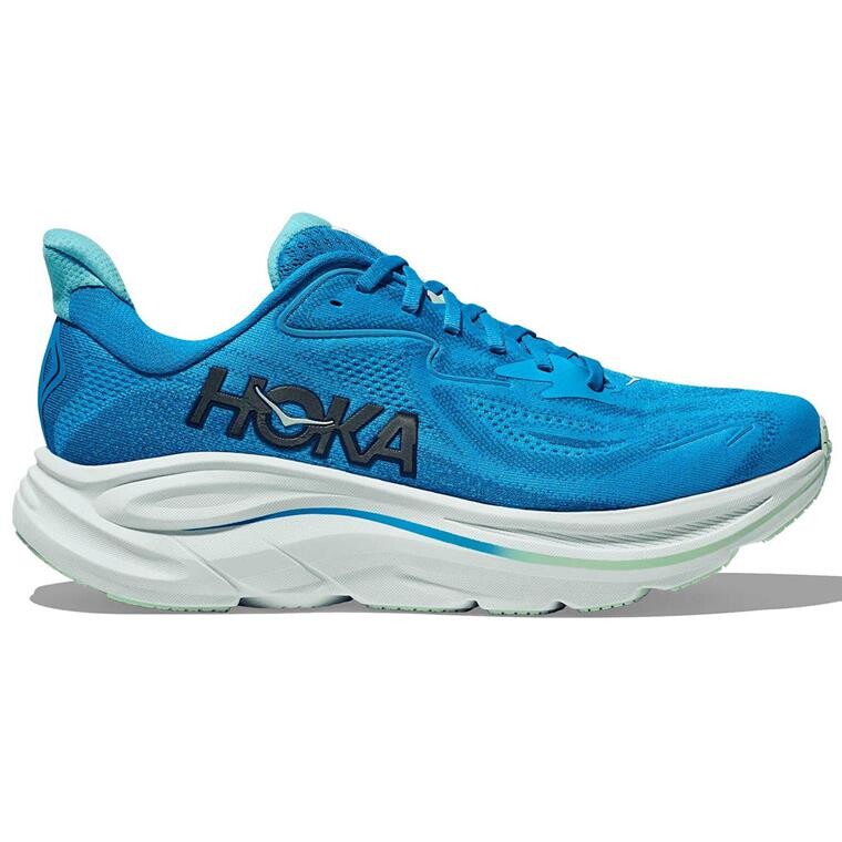 Hoka Mens Clifton 10 (Blå (HOKA BLUE/SKYWARD BLUE) 42)
