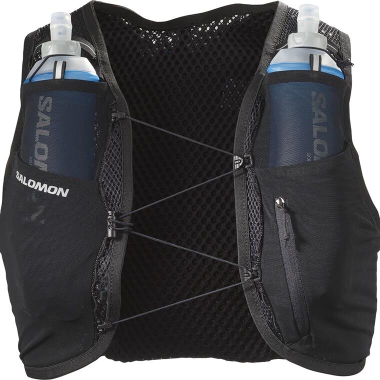Salomon Active Skin 4 Set (Sort (BLACK/BLACK) X-small)