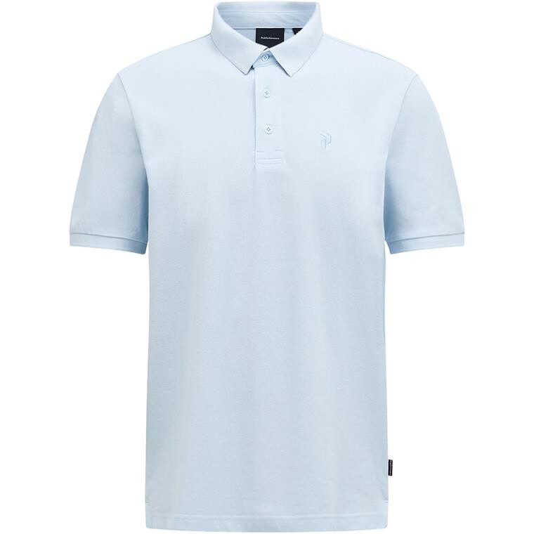 Peak Performance Mens Classic Cotton Polo (Grå (CLOUD) Small)
