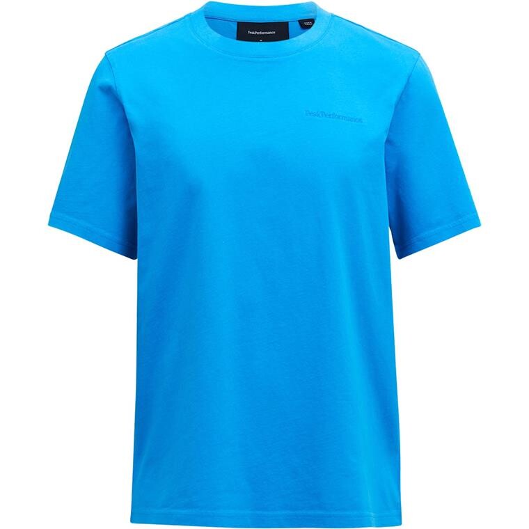 Peak Performance Mens Original Small Logo Tee (Blå (BRILLIANT BLUE) Small)