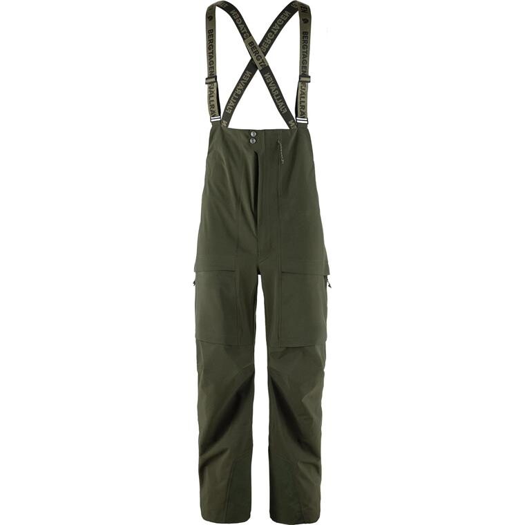 Fjällräven Mens Bergtagen GTX Touring Bibs (Grøn (DEEP FOREST/662) X-large)