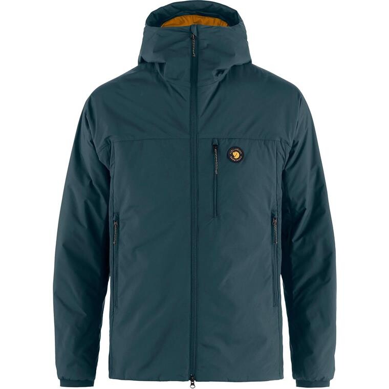 Fjällräven Mens Bergtagen 60 Insulation Jacket (Blå (MT BLUE-MUSTARD YELLOW/570-161) X-small)