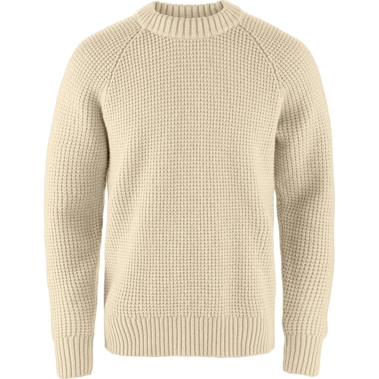 Fjällräven Mens Övik Waffle Knit (Beige (LIGHT BEIGE/191) Small)