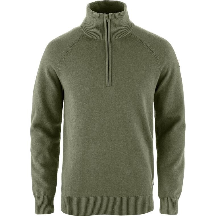 Fjällräven Mens Övik Lite Half Zip (Grøn (LAUREL GREEN/625) Small)