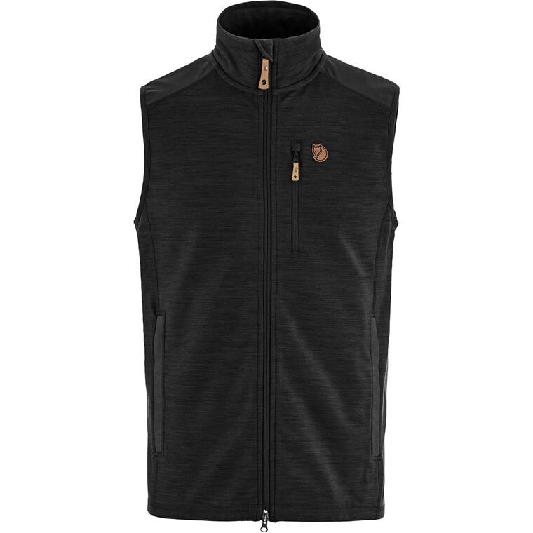Fjällräven Mens Keb Fleece Vest (Sort (BLACK/550) X-small)