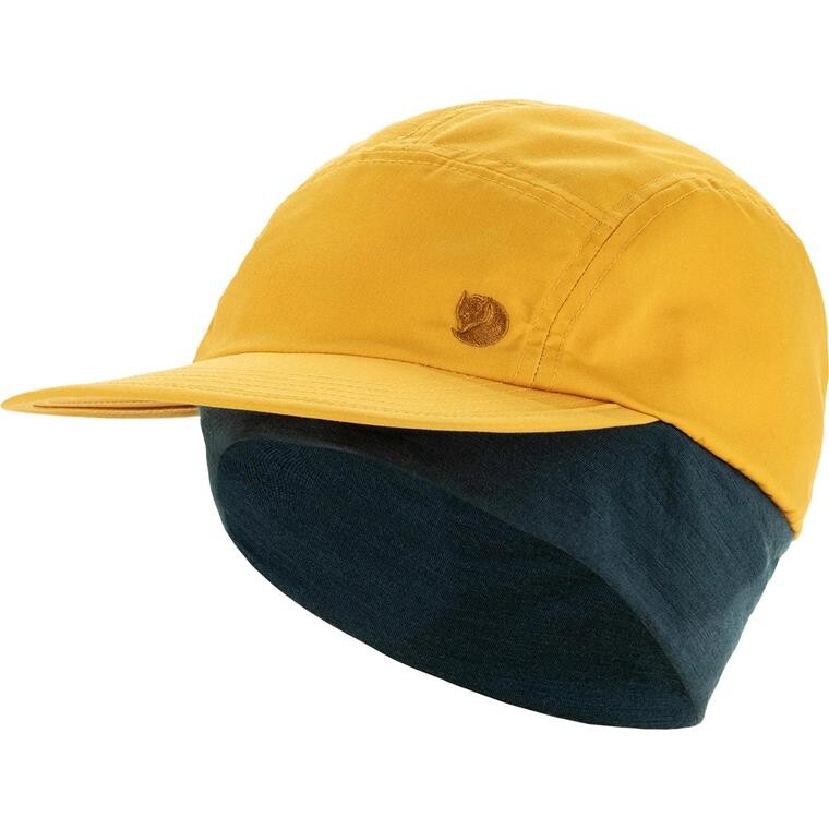 Fjällräven Bergtagen Mountain Cap (Gul (MUSTARD YELLOW-DK NAVY/161-555) Small/medium)
