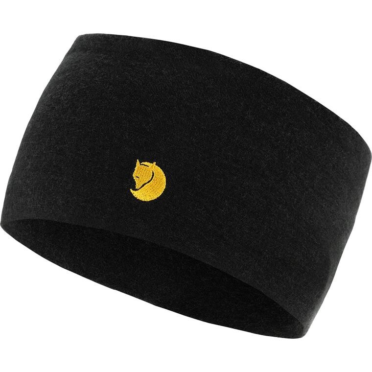 Fjällräven Bergtagen Merino Headband (Sort (BLACK/550) Small/medium)