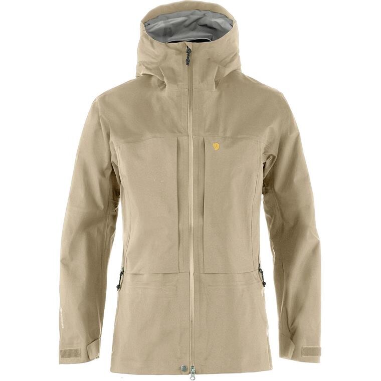 Fjällräven Womens Bergtagen GTX Touring Jacket (Hvid (FOSSIL/118) XX-small)