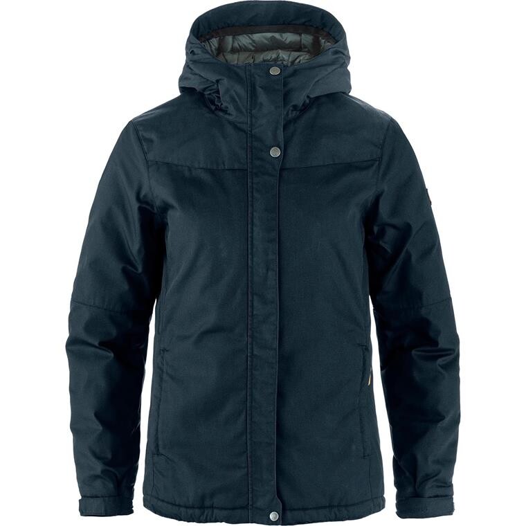 Fjällräven Womens Stina Padded Jacket (Blå (DARK NAVY/555) X-small)