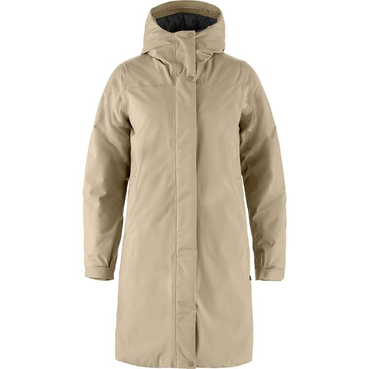 Fjällräven Womens Hc Hydratic Padded Parka (Hvid (FOSSIL/118) X-small)