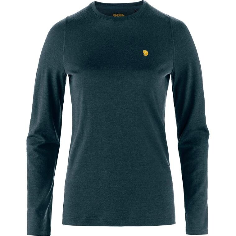 Fjällräven Womens Bergtagen Merino 190 L/S (Blå (MOUNTAIN BLUE/570) XX-small)