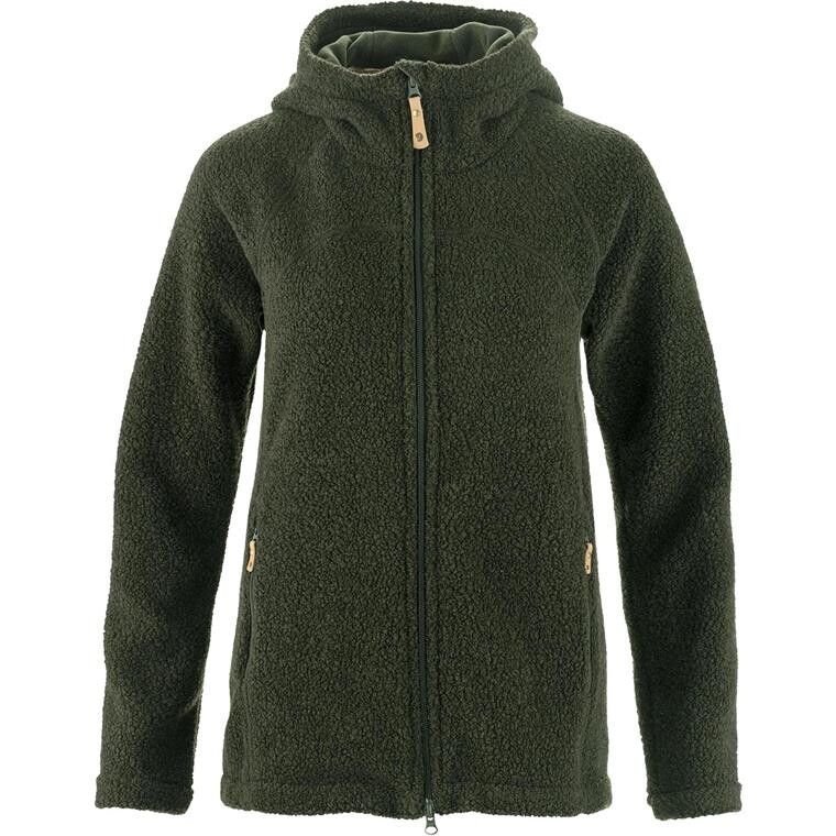 Fjällräven Womens Kaitum Fleece (Grøn (DEEP FOREST/662) XX-small)