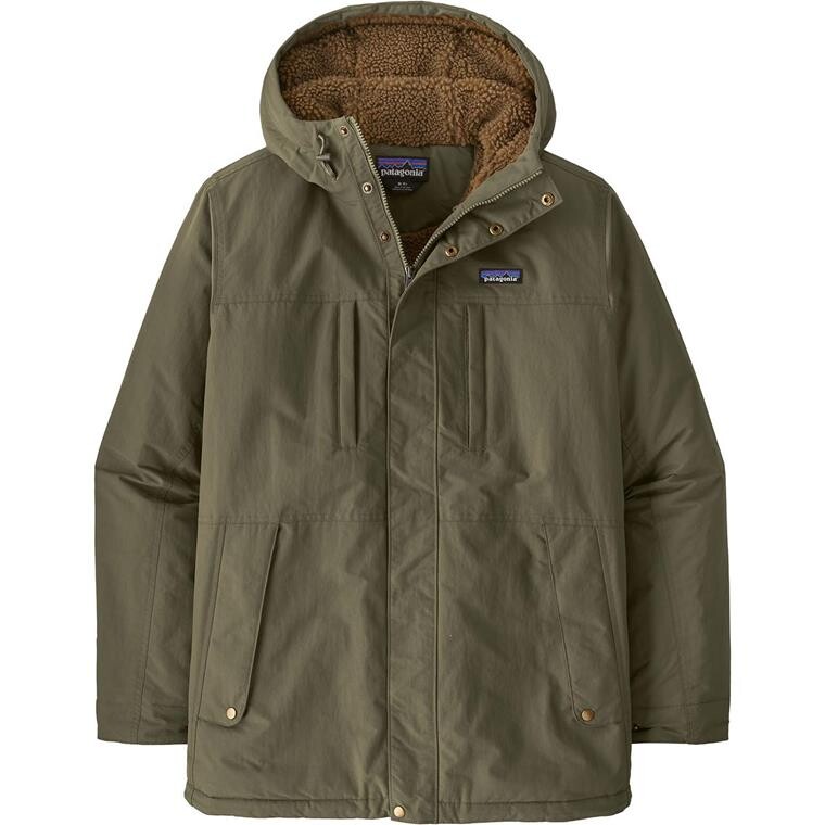 Patagonia Mens Isthmus Parka (Grøn (BASIN GREEN) Small)