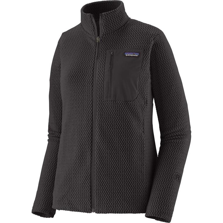 Patagonia Womens R1 Air Jacket (Sort (BLACK) Small)