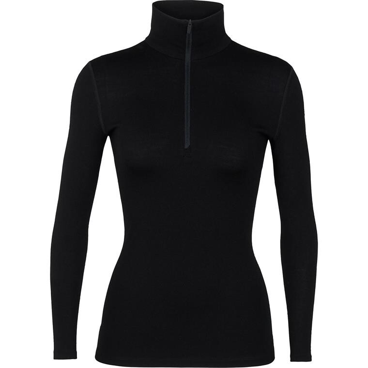 Icebreaker Womens Merino 200 Oasis L/S Half Zip (Lilla (SUMMIT) Small)