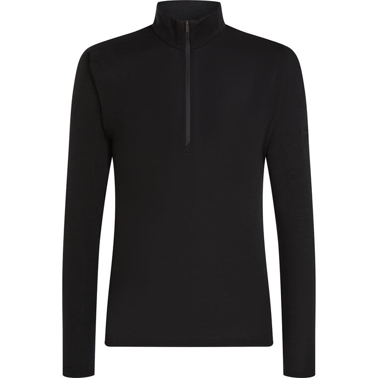 Icebreaker Mens Merino 175 Everyday L/S Half Zip (Sort (BLACK) Medium)