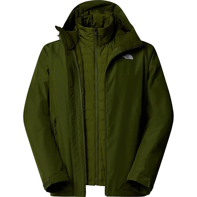 The North Face Mens Carto Mono Triclimate Hooded Jacket (Grøn (WOODLAND GREEN) Small)