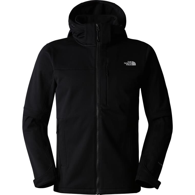 The North Face Mens Diablo Softshell Detachable Hood (Sort (TNF BLACK/TNF BLACK-NPF) Small)