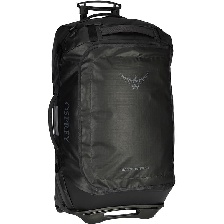 Osprey Transporter Wheeled Duffel 60 (Sort (RAVEN BLACK/BLACK) One size)